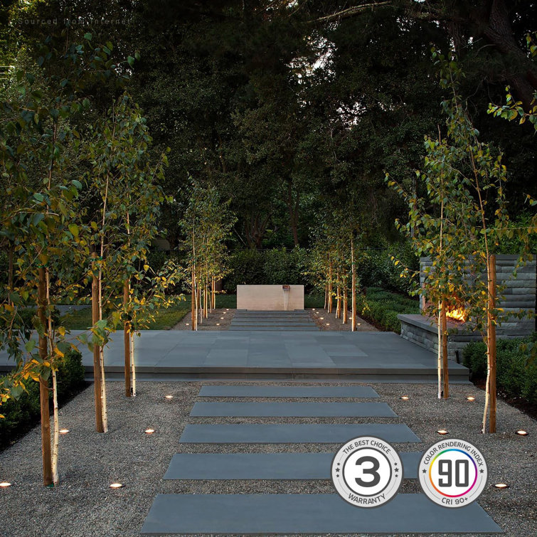 Flat top walkway lights